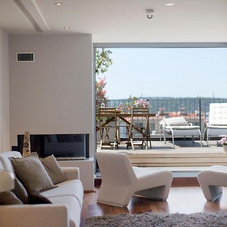 Luxury Penthouse Apartment Praha Bagian luar foto