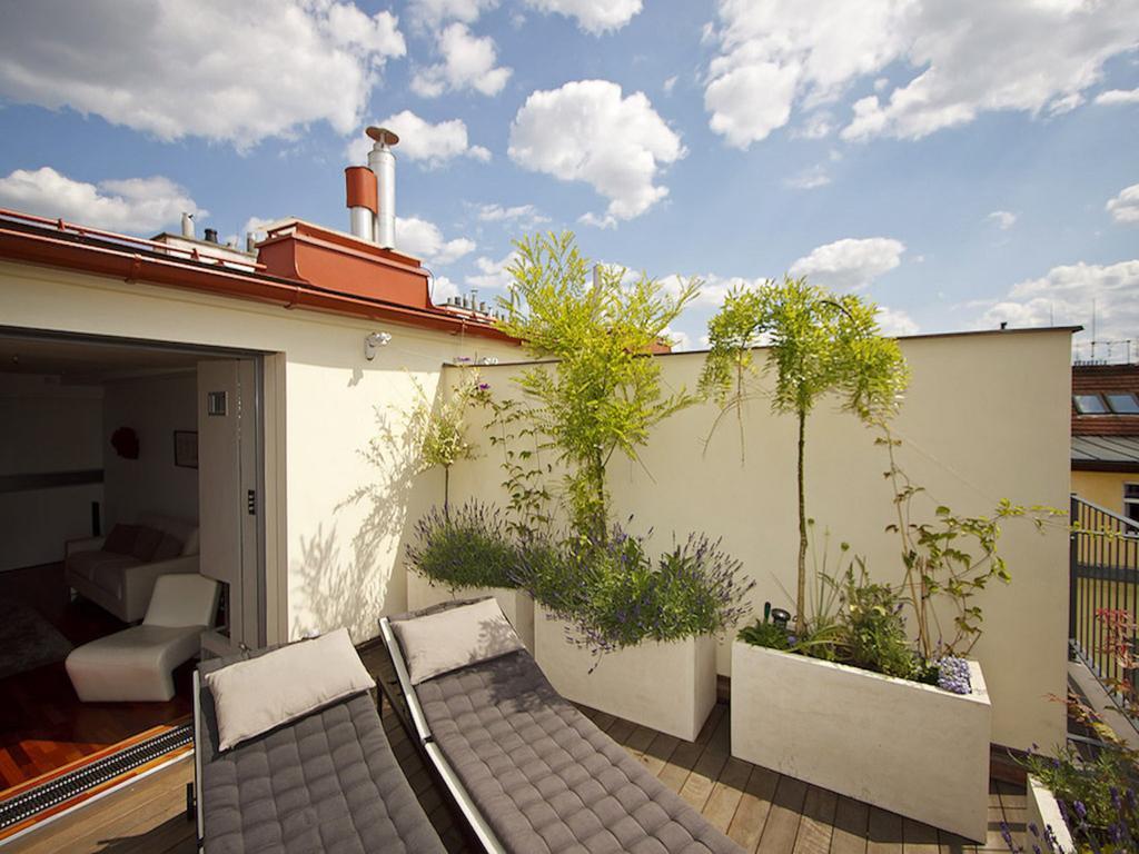 Luxury Penthouse Apartment Praha Ruang foto